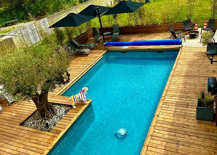 Villa Lincontournable - Jaccuzi-piscine-sauna-hammam