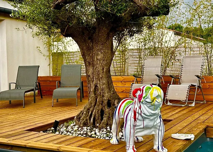 Lincontournable - Jaccuzi-piscine-sauna-hammam Villa Challans